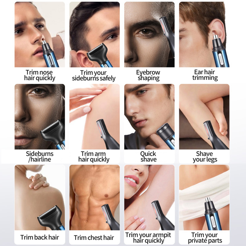 Electric Nose Ear Hair Trimmer - Nose Trimmer recension och pris