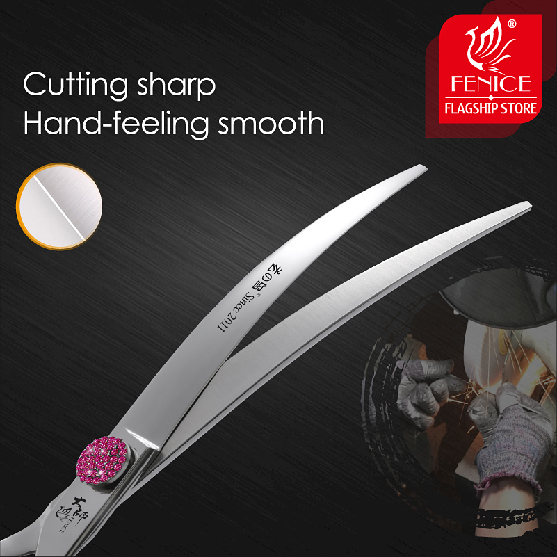 Fenice Pink Diamond Screw Pet  - Grooming Scissors recension och pris