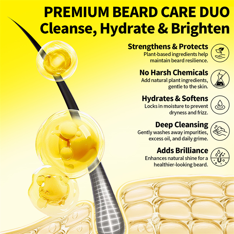 Men Beard Oil Kit Beard Moistu - Grooming Kit recension och pris