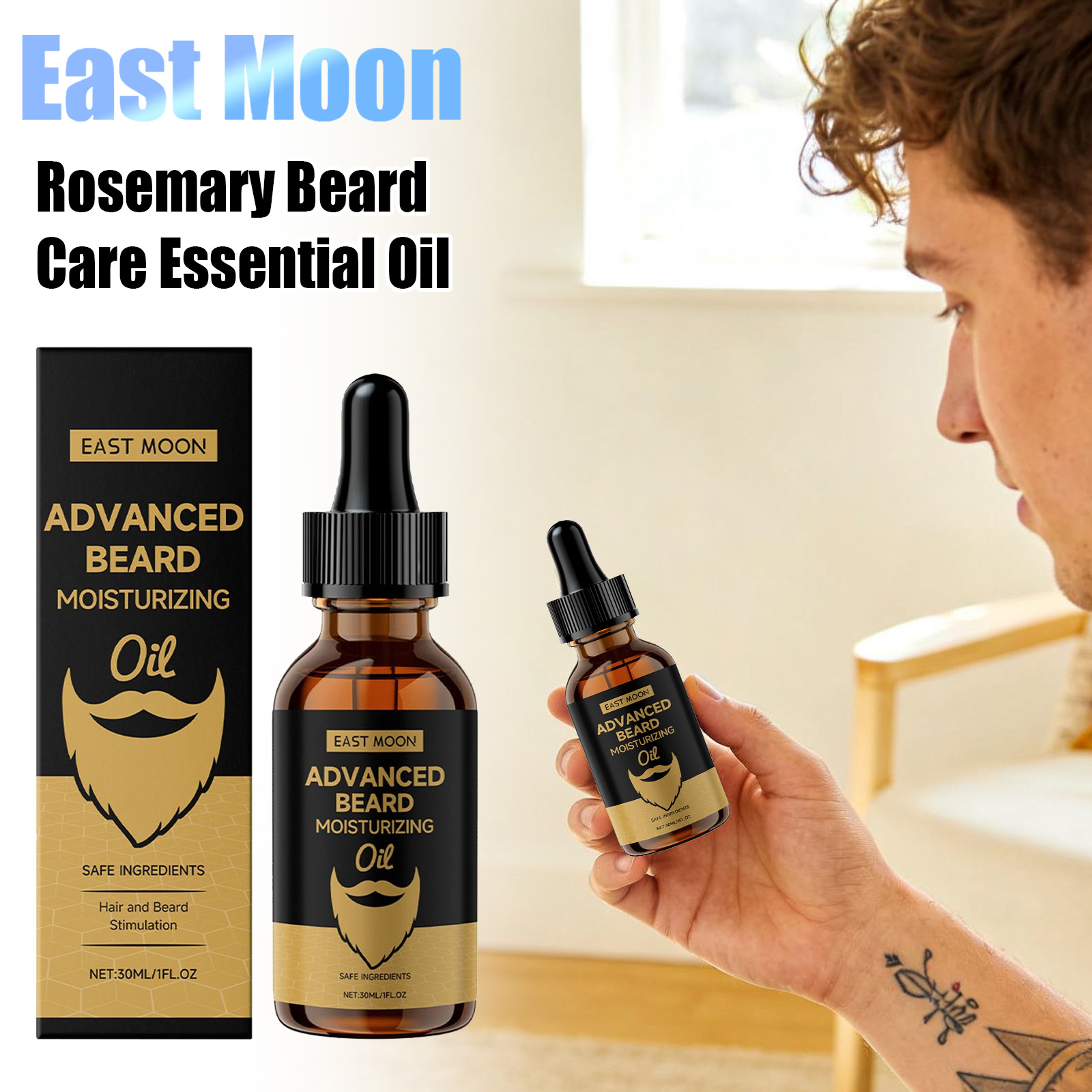 East Moon Rosemary Beard Softe - Beard Oil recension och pris
