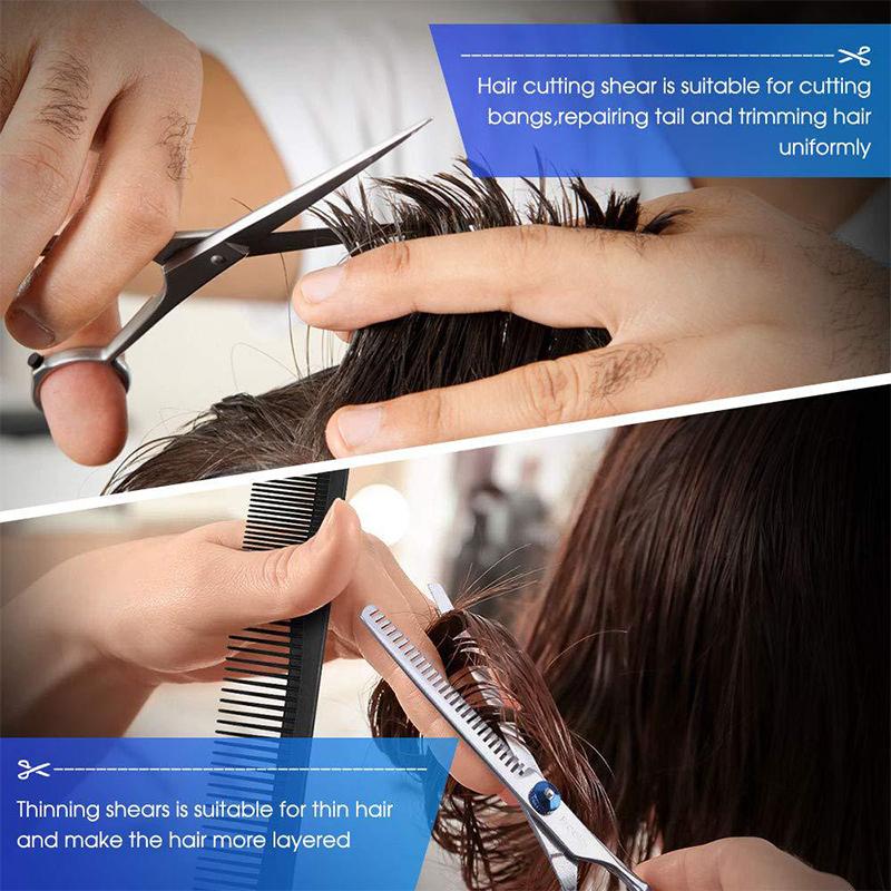 Hair Cutting Scissors Set 6 In - Grooming Scissors recension och pris