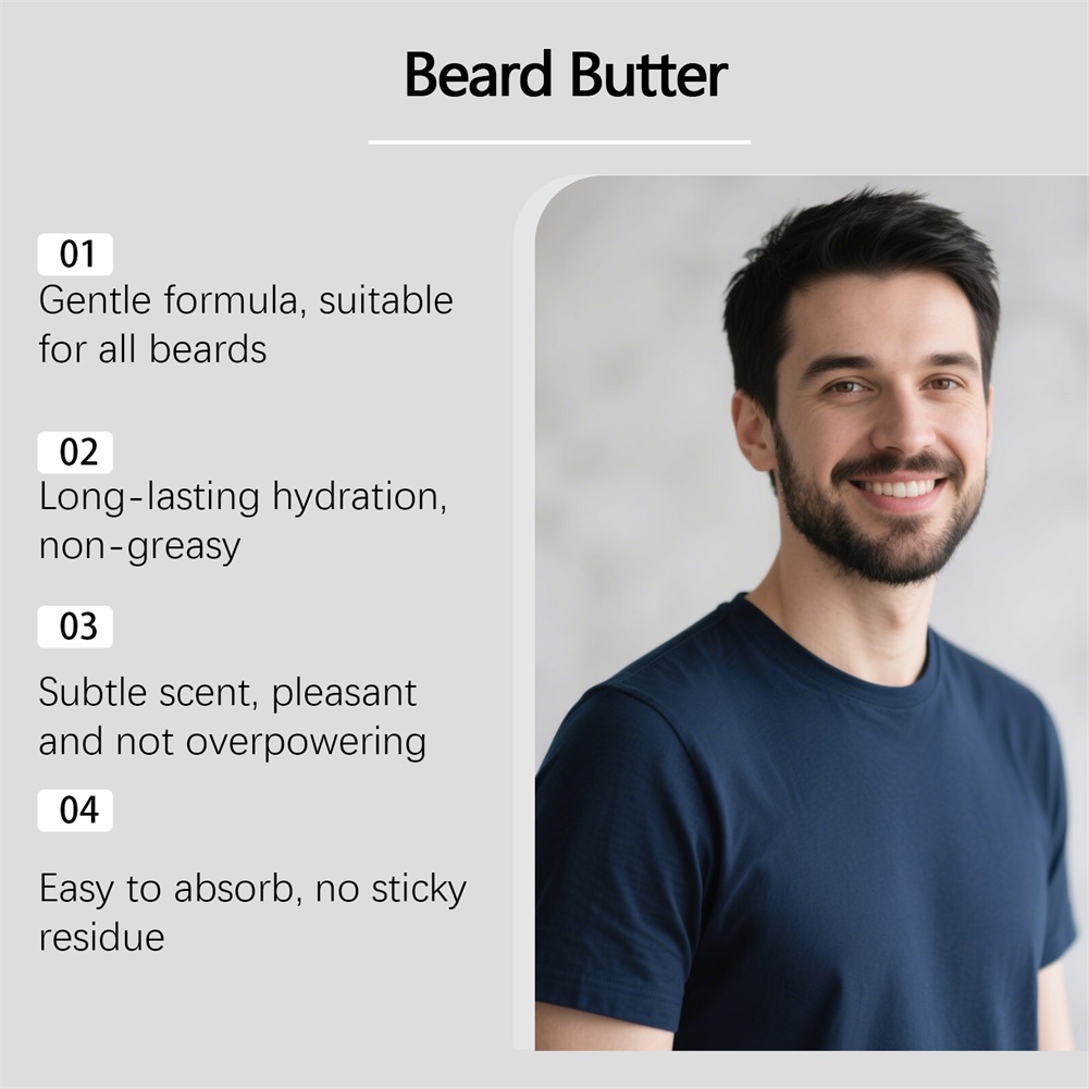 Beard Cream With Shea-Butter-C - Shaving Cream recension och pris
