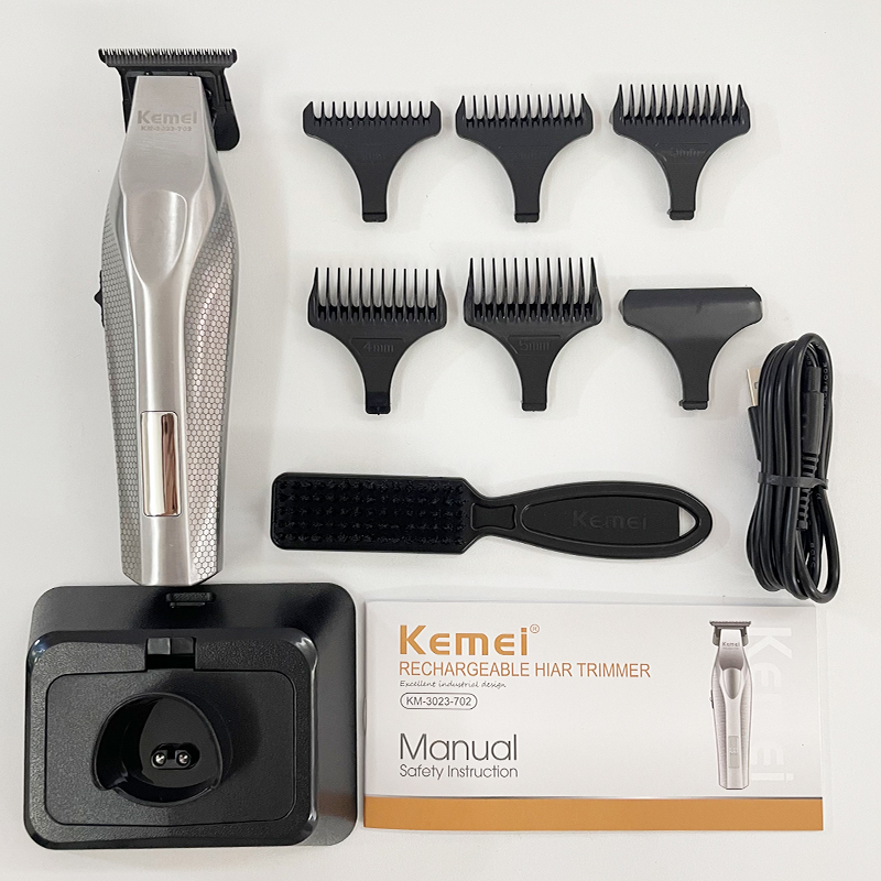 Kemei Hair Trimmer Professiona - Electric Shaver Rotary recension och pris