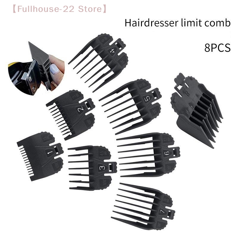 【MAX-22】8Pcs/Set Universal Hai - Hair Clipper recension och pris