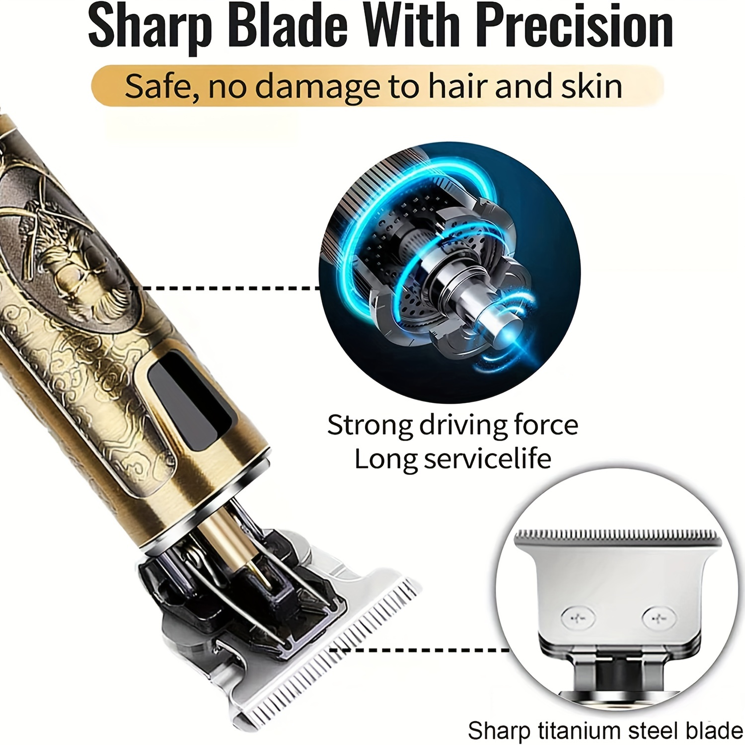 Electric Hair Clipper With LCD - Beard Oil recension och pris