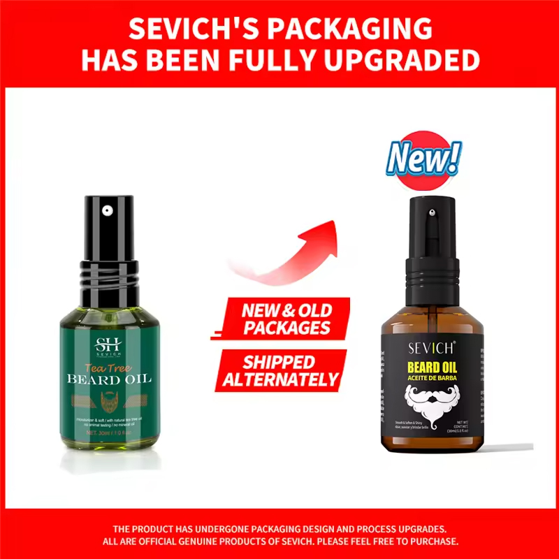 Sevich  Tea Tree Growth Beard  - Beard Oil recension och pris