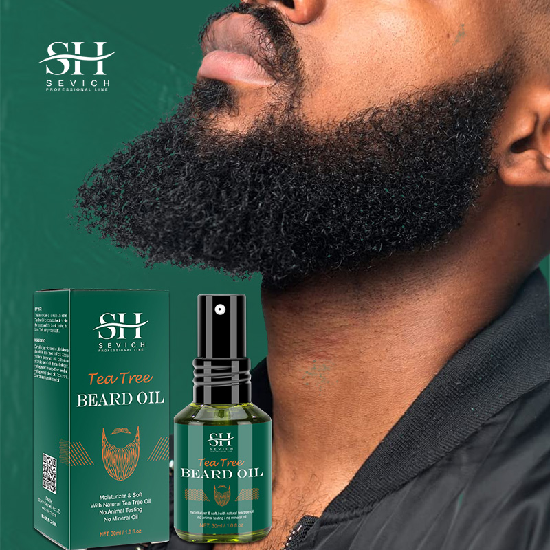 Sevich  Tea Tree Growth Beard  - Beard Oil recension och pris