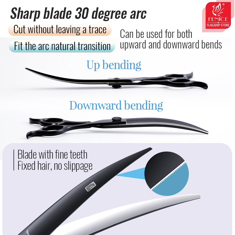 Fenice Professional 7 Inch Cur - Grooming Scissors recension och pris