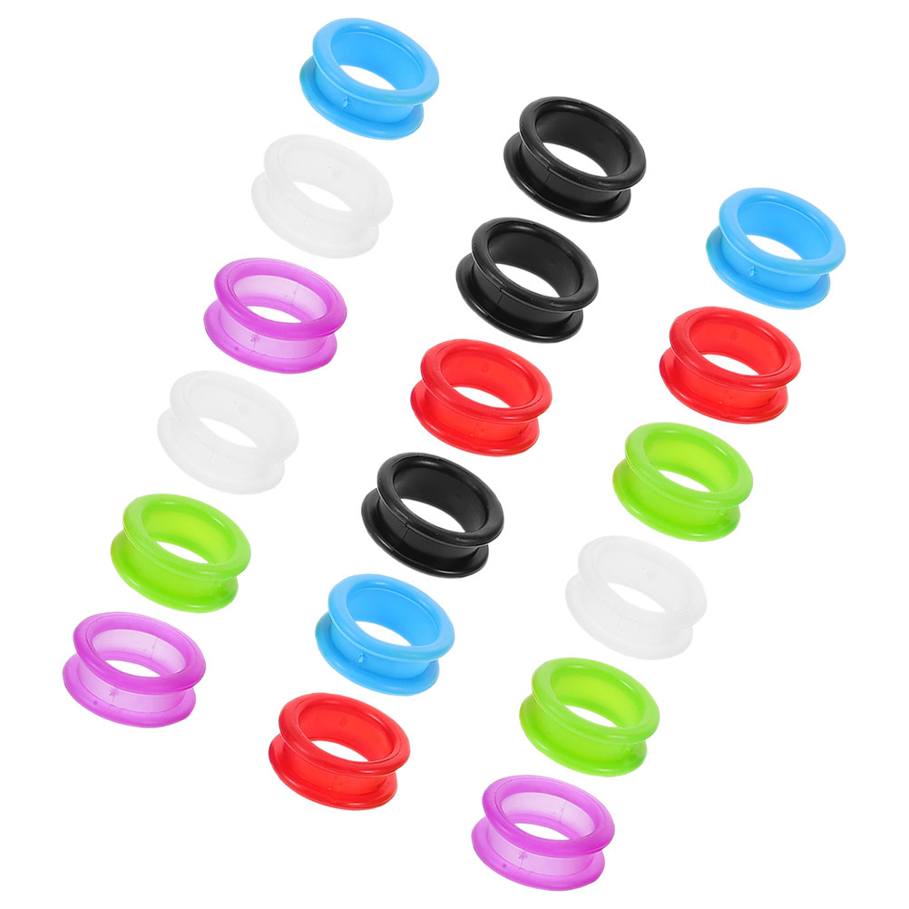 18Pcs Soft Silicone Scissors F - Grooming Scissors recension och pris
